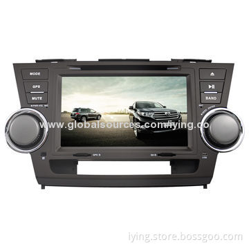 Special Car DVD Player, GPS Navigation for Toyota Highlander (2008 to 2012)